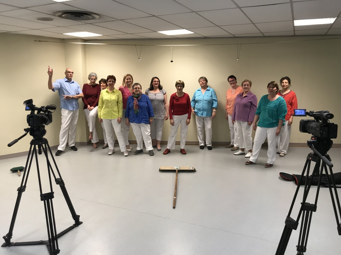 La troupe pour les ombres chinoises !