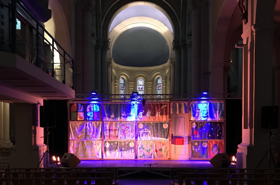 Spectacle ce soir à 20h, entrée libre 