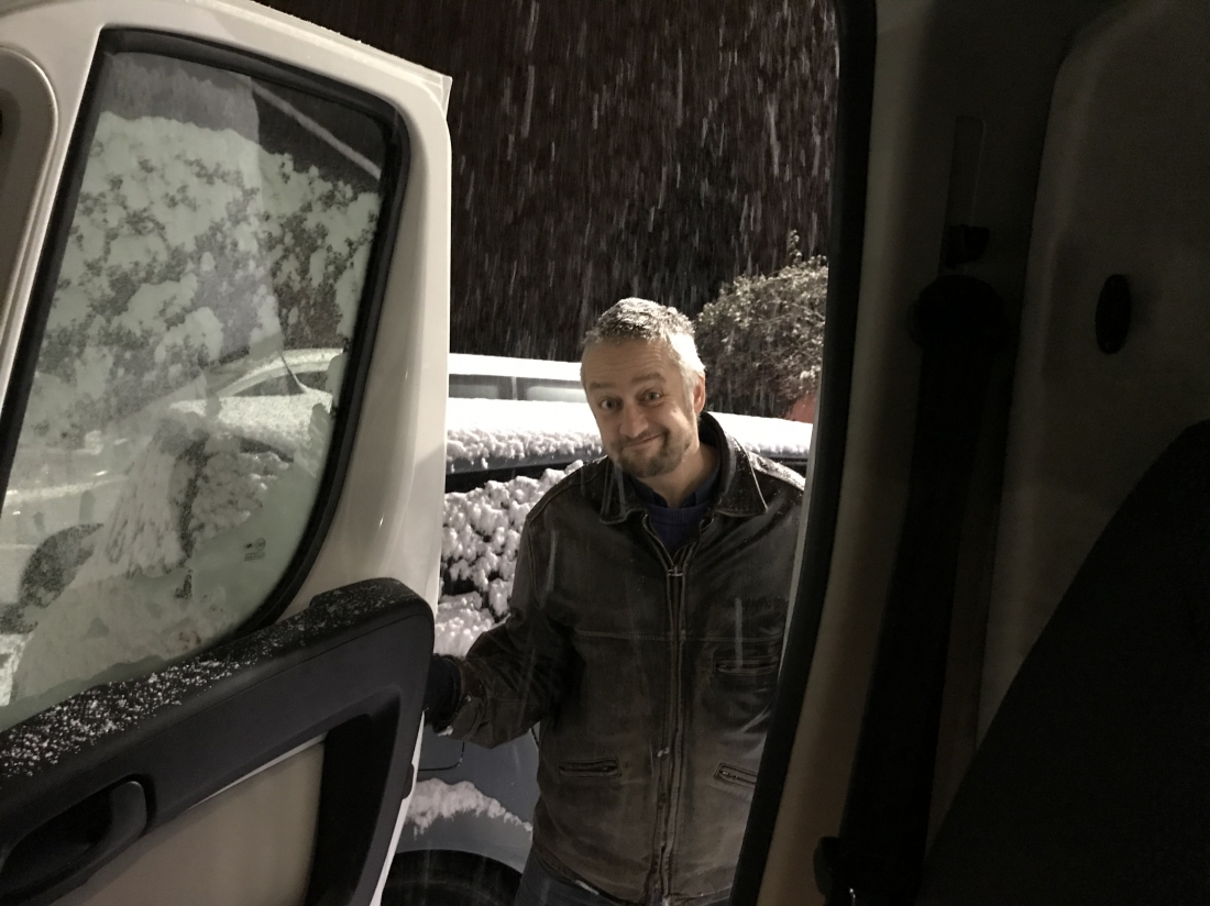 Et Il neige beaucoup !