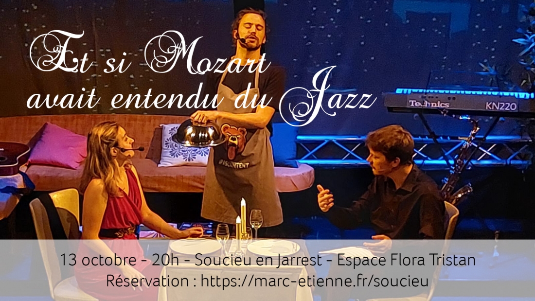 13 octobre à Soucieu : Et si Mozart avait entendu du jazz ! 