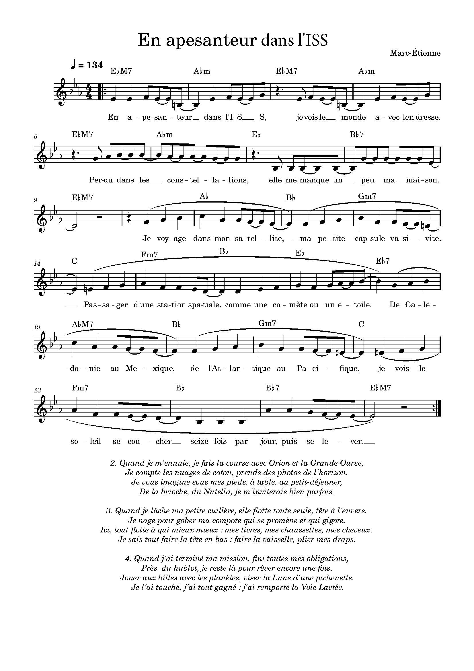 THOMAS PESQUET (En apesanteur dans l'ISS)